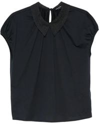 Fabiana Filippi - Short-Sleeves Blouse - Lyst