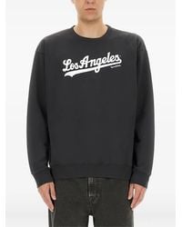 Sporty & Rich - X The La Dodgers Printed Logo Sweatshirt - Lyst