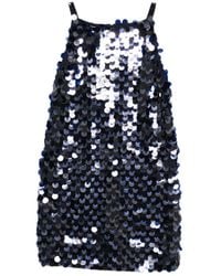 P.A.R.O.S.H. - Sequin-Embellished Mini Dress - Lyst