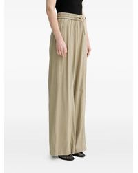 Gestuz - Elastic-Waist Wide-Leg Trousers - Lyst