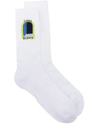 CASABLANCA - Graphic Socks - Lyst