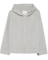 Max Mara - Hooded Zip-Up Jacket - Lyst