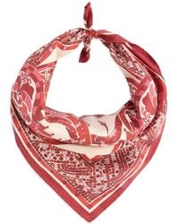 La DoubleJ - Printed Foulard Scarf - Lyst