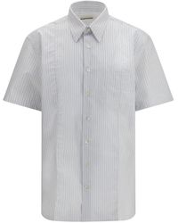 NAMACHEKO - Cordelia Striped Short-Sleeves Shirt - Lyst