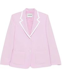 Iceberg - Contrasting-Trim Blazer - Lyst