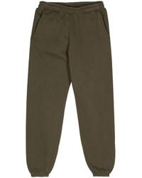 Entire studios - Tapered Organic Cotton Track Pants - Lyst