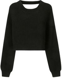 Yohji Yamamoto - Backless Cropped Top - Lyst