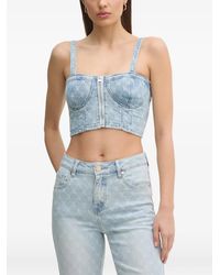 GAUDI - Denim Top - Lyst