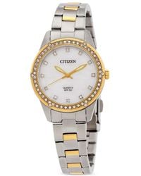 Citizens of Humanity - Accent Crystal-Embellished 28Mm Watch - Lyst