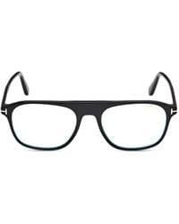 Tom Ford - Bril Met Piloten Montuur En T-Logo - Lyst