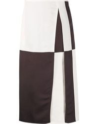 Jil Sander - Gonna color-block - Lyst