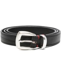Eleventy - Buckle-Fastening Leather Belt - Lyst