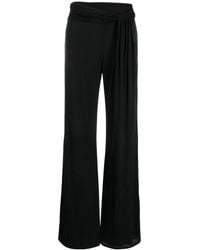 GAUGE81 - Loutro Draped Wide-Leg Trousers - Lyst