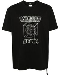 Ksubi - T-shirt Met Holografische Print - Lyst