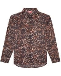 DIESEL - T-Shirt mit Spinne-Print - Lyst