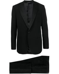 Giorgio Armani - Single-breasted Wool Suit - Lyst