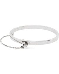 Eddie Borgo - Thin Safety Chain Bracelet - Lyst