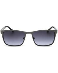 Kenneth Cole - Rectangle-Frame Sunglasses - Lyst