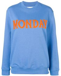 Alberta Ferretti - Sweater Met Monday Patch - Lyst
