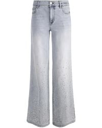 Alice + Olivia - Jean Amazing À Ornements - Lyst