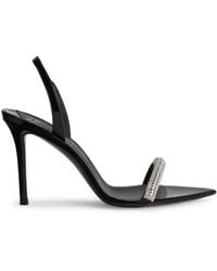 Giuseppe Zanotti - Intriigo Galassia 90mm レザーサンダル - Lyst