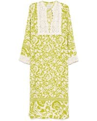 Bambah - Vestido tipo caftán de ganchillo - Lyst