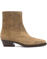 Isabel Marant - Pointed-toe Suede Ankle Boots - Lyst
