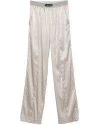 Tom Ford - Broek Met Logopatch - Lyst