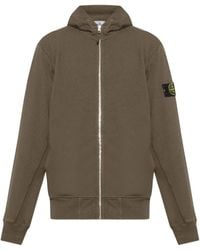 Stone Island - Compass-Motif Cardigan - Lyst