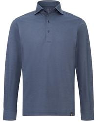 BOGGI - Polo A Maniche Lunghe - Lyst