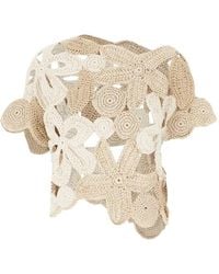 Antonelli - Blouse En Crochet - Lyst