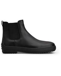 Tod's - Winter Gommino Chelsea Boots - Lyst