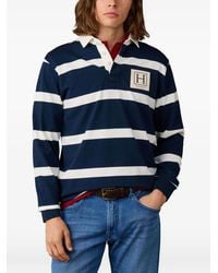 Hackett - Camicia Stile Rugby A Righe - Lyst