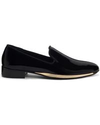 Giuseppe Zanotti - Gz Flash Leather Loafers - Lyst