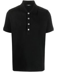 Balmain - Piqué Polo Shirt With Monogram Motif - Lyst