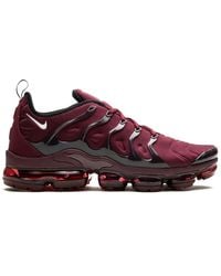 Nike - Air Vapormax Plus Burgundy Sneakers - Lyst