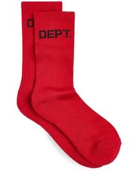 GALLERY DEPT. - Logo-Print Ribbed Socks - Lyst