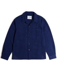 CIARAN - X Parallelle Logo-Embroidered Cotton-Twill Overshirt - Lyst