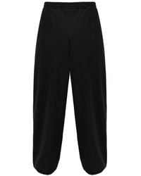 Moschino - Logo Stripe Trousers - Lyst
