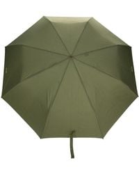 Moschino - Logo-Print Pinstripe Umbrella - Lyst