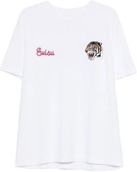 Evisu - Tiger Cotton T-Shirt - Lyst