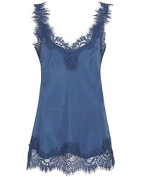 Gold Hawk - Megan Lace-Trim Camisole Top - Lyst