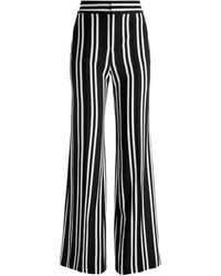Alice + Olivia - Gestreifte Hose - Lyst