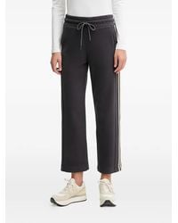 EA7 - Cropped-Jogginghose Mit Kordelzug - Lyst