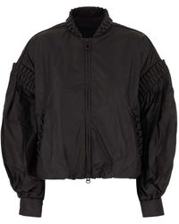 RAXXY - Ruffled Jacket - Lyst