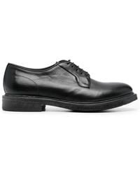 Moma lace-up leather derby shoes - Black