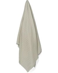 BOSS - Monogram-Jacquard Scarf - Lyst