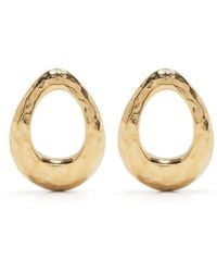 Dower & Hall - Large Entwined Oval Earrings - Lyst