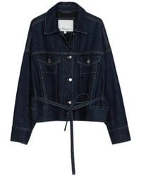 3.1 Phillip Lim - Tie-Waist Cotton Jacket - Lyst