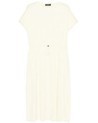 Fabiana Filippi - Drawstring-Waist Midi Dress - Lyst